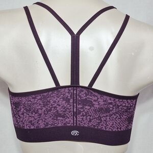 XL X-LARGE Champion C9 N9714 Strappy Back‎ Wire Free Sports Bra Purple NWOT